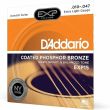 D'ADDARIO EXP15 FOLK GUITAR SET PHOSPORE BRONZE