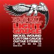 ERNIE BALL 2208 ELECTRIC GUITAR STRING SET NICKEL WOUND - LIGHT GAUGE