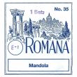ROMANA SILVER-PLATED MANDOLA STRING WITH LOOP - E