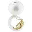 JUPITER JS P1000B BB SOUSAPHONE, 3 PISTONS, 66O MM FIBRE BELL, BRASS PUMPS AND MOUTHPIECE, WITH GIG BAG AND ACCESSORIES