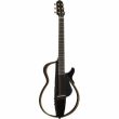 YAMAHA SLG200S TBL SILENT GUITAR WITH TRANSLUCENT BLACK STEEL STRING CASE