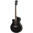 YAMAHA APXT2-BL ELECTROACOUSTIC GUITAR TRAVEL BLACK WITH BAG