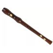HOHNER 9556 RECORDER, GERMAN FINGERING, 2-HOLE, PEARWOOD, SEPARABLE IN TWO PARTS