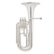 BESSON BE-157C-2-0 TENOR FLUGELHORN (BARITONE), SILVERPLATED, WITH CASE