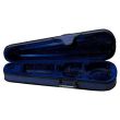 GEWA CVF03 3/4 SHAPED CASE FOR 3/4 VIOLIN - DARK BLUE INSIDE