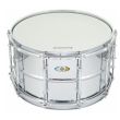 LUDWIG PROFESSIONAL MARCHING BAND SNARE DRUM 14 "X 14", WOOD, WHITE, 12 PULLS