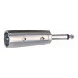 QUIK LOK G123K ADAPTER XLR 3-PIN PLUG - MONO JACK PLUG 6.3 MM