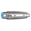 QUIK LOK F286K ADAPTER RCA/XLR FEMALE SOCKET