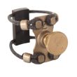 ZAC LIGATURE ZL-1221 ZL-BRASS WOOD LIGATURE FOR TENOR SAX (EBONITE MOUTHPIECE MEDIUM SIZE - VA-LE-DRK RES)