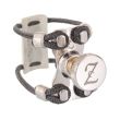 ZAC LIGATURE ZL-5104 ZL-TOP RHODIUM METAL LIGATURE FOR BB CLARINET (EBONITE/CRYSTAL MOUTHPIECE MEDIUM SIZE - VA-SE-BL-ESM-ME-LI-PO)