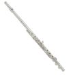 YAMAHA YFL282 SILVERPLATED FLUTE, OPEN HOLES, INLINE