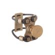 ZAC LIGATURE ZL-1116 ZL-BRASS METAL LIGATURE FOR ALTO SAX (EBONITE MOUTHPIECE MEDIM SIZE - VA-ME-OL-SE-YA-BA-CL-BL-DRK WDS&JAZZ)