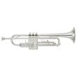 YAMAHA YTR2330-S BB TRUMPET, SILVER PLATED, OUTFIT
