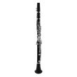 LUCIEN L-CL480SE  BB CLARINET, ABS BODY, 18 SILVER PLATED KEY, PROCLS80 PADS, DELUXE SOFTCASE BLACK