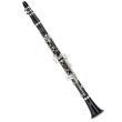 YAMAHA YCL-450E BB CLARINET, EBONY, 18 SILVER-PLATED KEYS DOUBLE LEVER EB, CASE