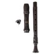 AULOS E303A SOPRANO FLUTE, 3 PARTS, BROWN