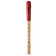 MOECK 1020 RECORDER "FLUTE 1 PLUS" SYNTHETIC RESIN HEAD, MAPLE WOOD BODY, GERMAN FINGERING, NO DOUBLE HOLES