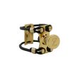 ZL-3329NX ZL-NEW ALL GOLD METAL X-GRIP - BOCCHINO SAX BARITONO EBANITE, MEDIUM 5 (VANDOREN)