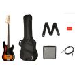 AFFINITY SERIES  PRECISION BASS PJ PACK, 3C SUNBURST, LAUREL KEYBOARD, RUMBLE 15 (0372980600)