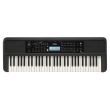 PSR-E383 PORTATONE KEYBOARD, BLACK, SEMI-DYNAMIC KEYS, POWER SUPPLY INCLUDED