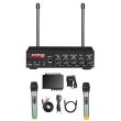 PMU 502 M WIRELESS MICROPHONE SYSTEM UHF , 48CH WITH MIXER AND 2 HELD MICROPHONE
