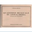 QUADERNO MUSICALE DI ANNALIBERA 1952 - DALLA PICCOLA LUIGI
