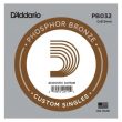 D'ADDARIO PB032 SINGLE ACOUSTIC GUITAR STRING
