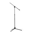 FX CASES GEWA MICROPHONE STAND F900.602 GIRAFFE STAND BLACK EXTENDABLE