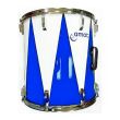 AMAT 123/A IMPERIAL DRUM SPECIAL TYPE CM. 38x36 BOTTOM WHITE SPICKS BLUE
