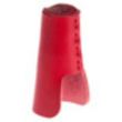 ZAC LIGATURE ZB-26 CAP LEATHER ROSSO FOR BB CLARINET/CONTRALTO SAX - LARGE SIZE