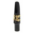 MEYER MOUTHPIECE FOR BARITONE SAX EBONITE 8 (WITH LIGATURE AND CAP)