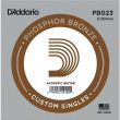 D'ADDARIO PB023 SINGLE ACOUSTIC GUITAR STRING