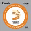 D'ADDARIO BW025 SINGLE ACOUSTIC GUITAR STRING (0.25)
