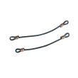ZAC LIGATURE ZC10-OT BRASS CLAMPS CORDS FOR SOPRANO SAX (METAL MOUTHPIECE MEDIUM SIZE - OL-CB)