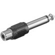 OQAN QABL AD-JMR ADAPTER 1/4'' MONO JACK MALE - RCA FEMALE (BLISTER 2 PIECES)