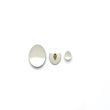 MUSIC CENTER RS105 RS105 CONVEX NICKEL PLATED BRASS RESONATORS, DIAMETER: 30 MM (BAG OF 25 PCS.)