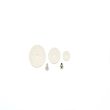 MUSIC CENTER RS112 RS112 CONVEX RESONATOR WITH RIVET, SUPER-ACTION STYLE, DIAMETER: 20 MM (BAG OF 25 PCS.)