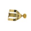SELMER LIGATURE FOR BARITONE/BASS SAX SAX GOLD