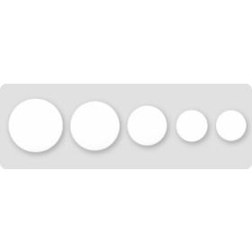 Professional clarinet pad, Hi-Tech material coupled with Waterproof withe leather, diameter 16,5, thickness 3