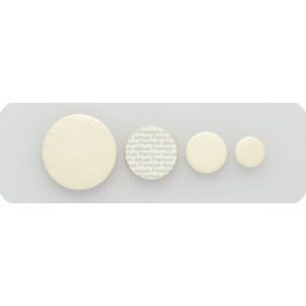 Deluxe Clarinet pad, double bladder, white, deluxe felt, diameter 10,5, thickness 3