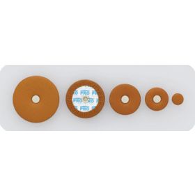 Pro Sax pads  spec treat woven felt, spec wp brown leath, M consistancy, full card,  rivet D 18 Th.4