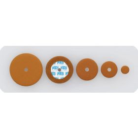 Professional Sax pad, special treated woven felt, waterproof dark brown leather, central hole, diameter 42, thickness 4