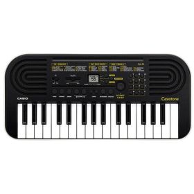 CASIO SA-51 (NEW) BLACK/WHITE MUSIC KEYBOARD (POWER SUPPLY NOT INCLUDED IN AD-E95100)
