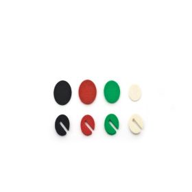 FD30G FELT DISC DIAMETER: 16 MM THICKNESS: 4 MM COLOR GREEN (BAG OF 25 PCS.)