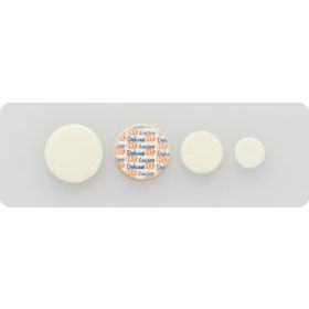 Deluxe Clarinet pad, double bladder, white, high density pressed felt, diameter 17, thickness 3