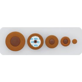 Professional Sax pad, special treated woven felt, waterproof dark brown leather with disc of plastic material, diameter 22, thickness 4